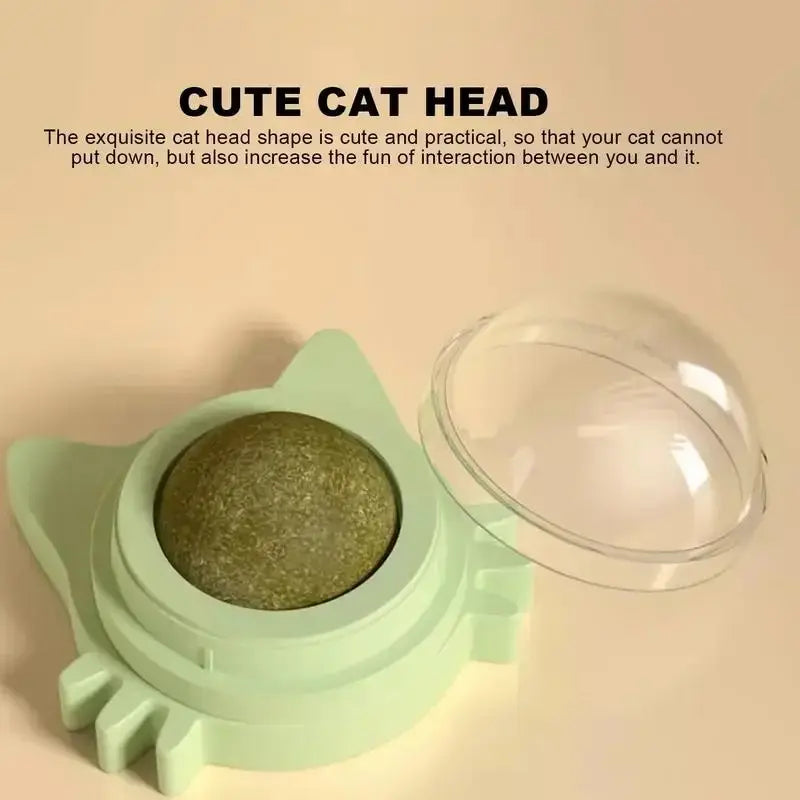 Catnip Rotatable Cat Toy